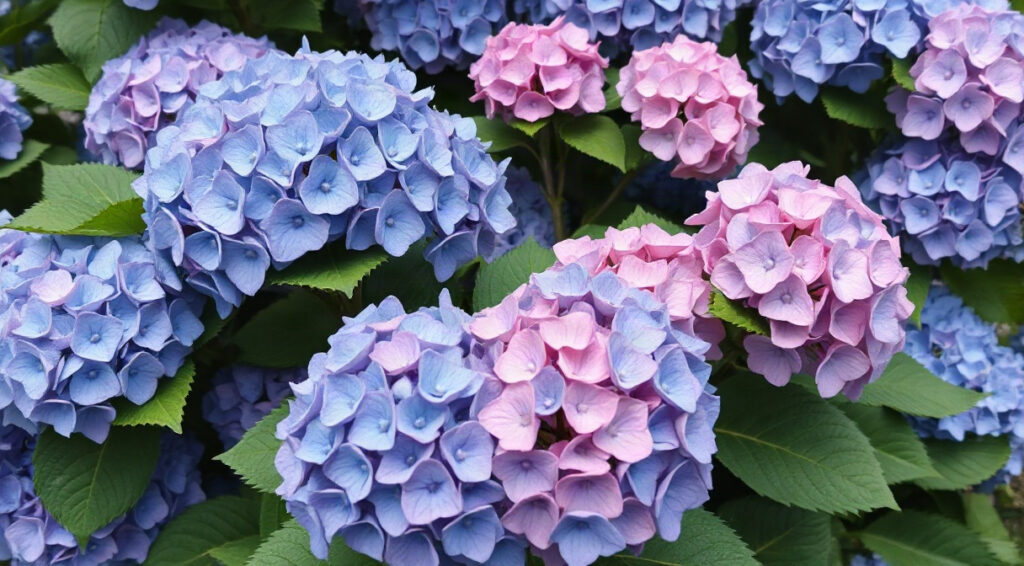 hydrangea not blooming, hydrangea color change tips, pruning hydrangeas for flowers