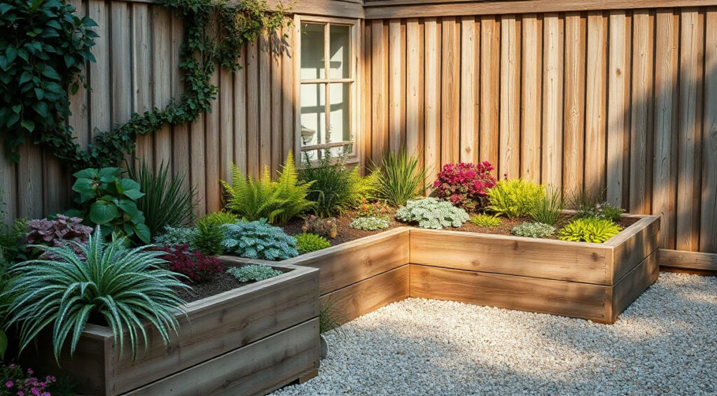 corner garden bed ideas