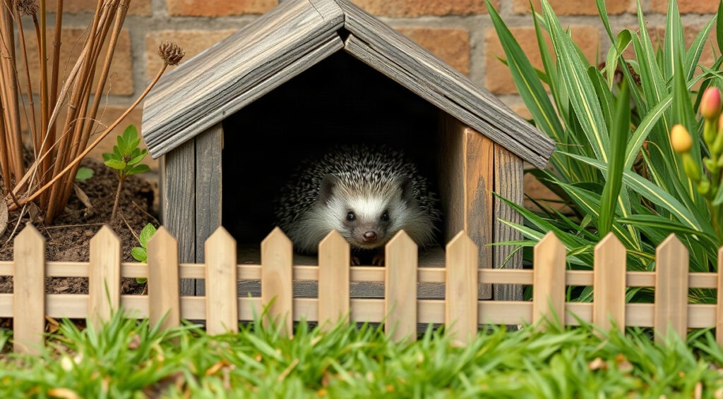 how to attract hedgehogs to garden, hedgehog friendly garden design, wildlife corridor backyard